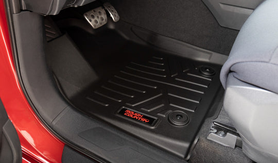 M-71780 Floor Mats - FR & RR - CrewMax - Toyota Tundra 2WD/4WD (2022-2023) Rough Country Canada