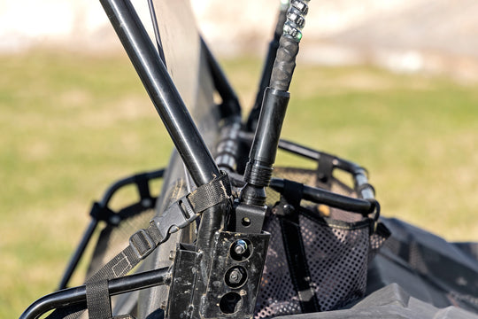 93086 LED Light Whip Kit - Bed Mount - Polaris RZR 170 4WD (2009-2022) Rough Country Canada