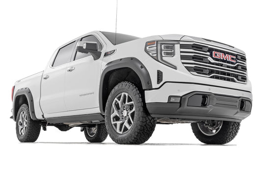 F-C11950A-GAN Pocket Fender Flares - GAN Silver Ice Metallic - GMC Sierra 1500 (19-23) Rough Country Canada