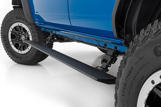 PSR51330 Power Running Boards - Lighted - 4 Door - Ford Bronco 4WD (21-23) Rough Country Canada
