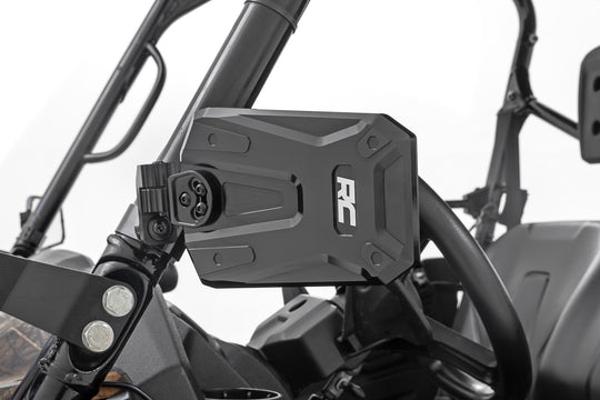 99209 UTV Aluminum Side View Mirrors - Horizontal Rough Country Canada