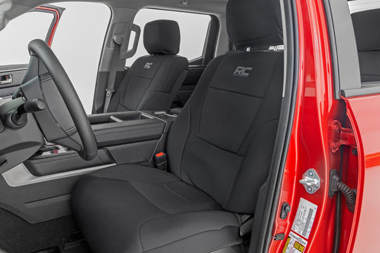 91049 Seat Covers - Toyota Tundra 4WD (2022-2023) Rough Country Canada