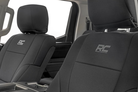 91049 Seat Covers - Toyota Tundra 4WD (2022-2023) Rough Country Canada