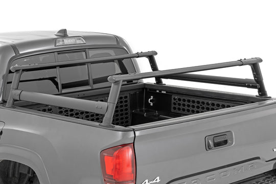 73115 Bed Rack - Half Rack - Aluminum - Toyota Tacoma 2WD/4WD (2005-2023) Rough Country Canada