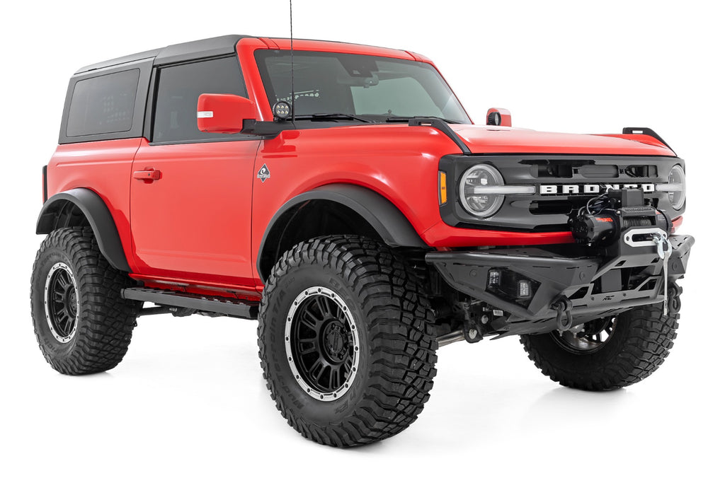 41008 BA2 Running Boards - Side Step Bars - 2-Door - Ford Bronco (2021-2023) Rough Country Canada