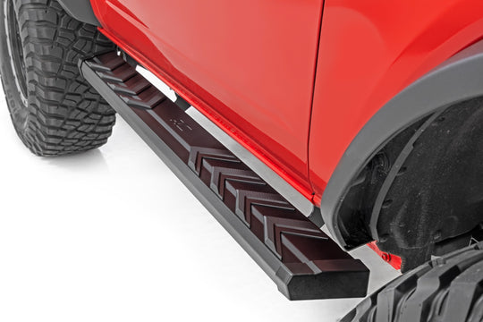 41008 BA2 Running Boards - Side Step Bars - 2-Door - Ford Bronco (2021-2023) Rough Country Canada