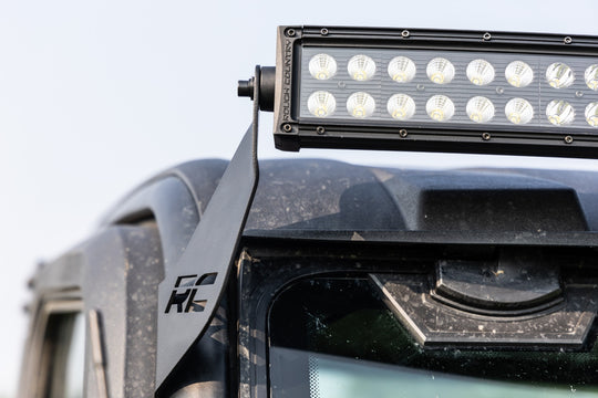 93128 LED Light - Rear Mount - 50" Black Pair - - Polaris Ranger 1000XP (14-22) Rough Country Canada
