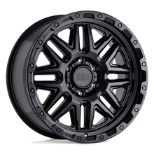 Load image into Gallery viewer, 1890ALA125150M10 - Black Rhino Alamo 18X9 5X150  12mm Matte Black W/ Black Bolts - Black Rhino Wheels Canada