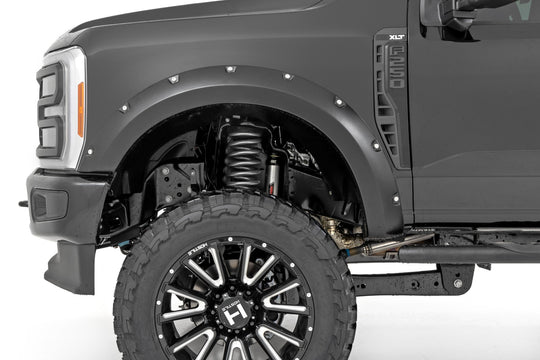 F-F20231 Pocket Fender Flares - Ford Super Duty 2WD/4WD (2023) Rough Country Canada