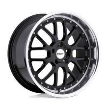 Charger l'image dans la galerie, 2010VAL405114B76 - TSW Valencia 20X10 5X114.3  40mm Gloss Black W/ Mirror Cut Lip - TSW Wheels Canada