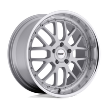 Load image into Gallery viewer, 1880VAL325112S72 - TSW Valencia 18X8 5X112  32mm Silver W/ Mirror Cut Lip - TSW Wheels Canada
