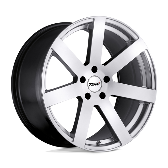 2010BAR255114S76 - TSW Bardo 20X10 5X114.3  25mm Hyper Silver - TSW Wheels Canada