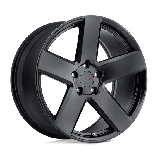 1780BRS205114M76 - TSW Bristol 17X8 5X114.3  20mm Matte Black - TSW Wheels Canada