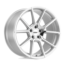 Load image into Gallery viewer, 1990CRN155120S76 - TSW Chrono 19X9 5X120  15mm Silver W/ Mirror Cut Face - TSW Wheels Canada