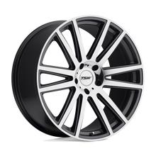 Charger l'image dans la galerie, 2210GAT445112G66 - TSW Gatsby 22X10 5X112  44mm Gunmetal W/ Mirror-Cut Face - TSW Wheels Canada