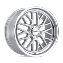 Load image into Gallery viewer, 1985HCK325112S66 - TSW Hockenheim S 19X8.5 5X112  32mm Silver W/ Mirror Cut Lip - TSW Wheels Canada