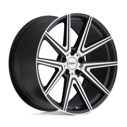 1985RUG305114G76 - TSW Rouge 19X8.5 5X114.3  30mm Gunmetal W/ Mirror Cut Face - TSW Wheels Canada