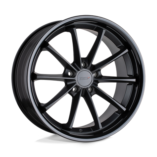 2010SWP255114B76 - TSW Sweep 20X10 5X114.3  25mm Matte Black W/ Gloss Black Lip - TSW Wheels Canada