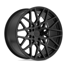 Load image into Gallery viewer, 2085VLE305114B76 - TSW Vale 20X8.5 5X114.3  30mm Double Black - Matte Black W/ Gloss Black Face - TSW Wheels Canada