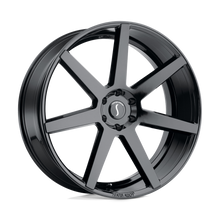 Load image into Gallery viewer, 2410JUR305127B74 - Status Journey 24X10 5X127  30mm Gloss Black - Status Wheels Canada