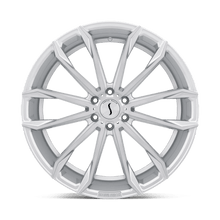 Load image into Gallery viewer, 2090MST205150S10 - Status Mastadon 20X9 5X150  20mm Silver W/ Brushed Machined Face - Status Wheels Canada