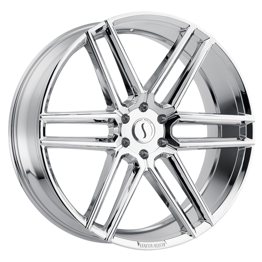 2495TTN305120C76 - Status Titan 24X9.5 5X120  30mm Chrome - Status Wheels Canada