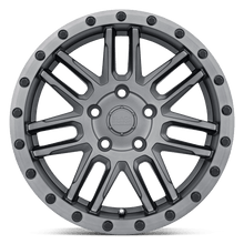 Load image into Gallery viewer, 1570ACH155100G56 - Black Rhino Arches 15X7 5X100  15mm Matte Brushed Gunmetal W/ Black Bolts - Black Rhino Wheels Canada