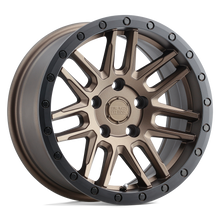 Charger l'image dans la galerie, 1570ACH155114Z76 - Black Rhino Arches 15X7 5X114.3  15mm Bronze W/ Black Ring - Black Rhino Wheels Canada