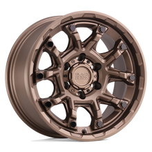 Load image into Gallery viewer, 1785ARK006140Z12 - Black Rhino Ark 17X8.5 6X139.7  0mm Bronze W/ Gloss Black Bolts - Black Rhino Wheels Canada