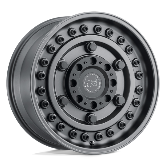 1795ARY068165G22 - Black Rhino Armory 17X9.5 8X165.1  6mm Gun Black - Black Rhino Wheels Canada