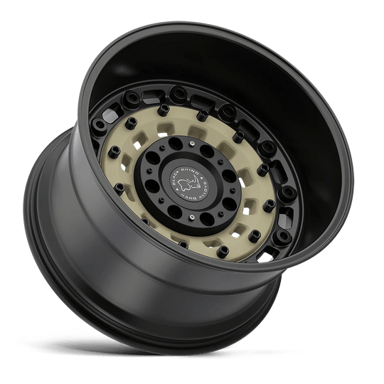 2012ARS-40035D78 - Black Rhino Arsenal 20X12 5X127 / 5X139.7 -44mm Sand On Black - Black Rhino Wheels Canada
