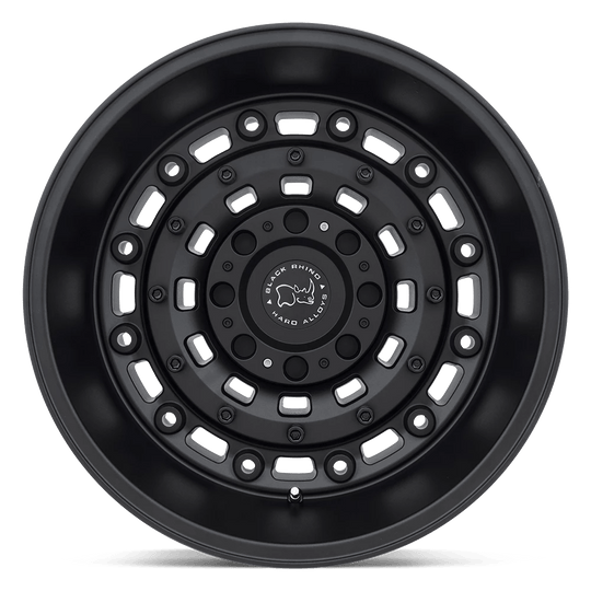 2012ARS-40035M78 - Black Rhino Arsenal 20X12 5X127 / 5X139.7 -44mm Textured Matte Black - Black Rhino Wheels Canada