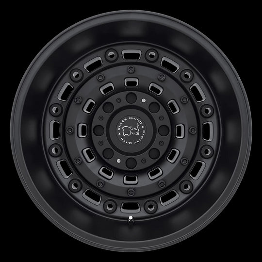 2012ARS-40035M78 - Black Rhino Arsenal 20X12 5X127 / 5X139.7 -44mm Textured Matte Black - Black Rhino Wheels Canada