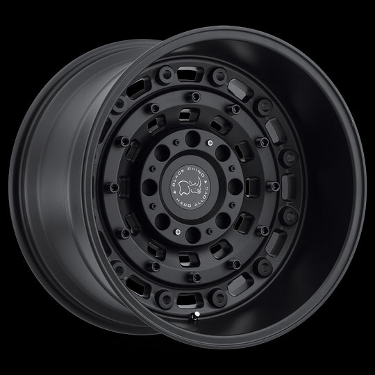 2012ARS-40035M78 - Black Rhino Arsenal 20X12 5X127 / 5X139.7 -44mm Textured Matte Black - Black Rhino Wheels Canada