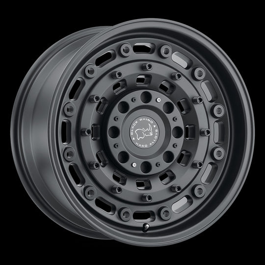 2095ARS126140M12 - Black Rhino Arsenal 20X9.5 6X139.7  12mm Textured Matte Black - Black Rhino Wheels Canada