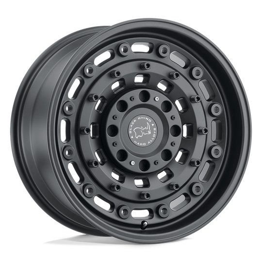 2095ARS120038M84 - Black Rhino Arsenal 20X9.5 6X130 ET 12mm Textured Matte Black - Black Rhino Wheels Canada