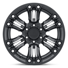 Load image into Gallery viewer, 1895ASG025127M71 - Black Rhino Asagai 18X9.5 5X127  2mm Matte Black &amp; Machined W/ Stainless Bolts - Black Rhino Wheels Canada