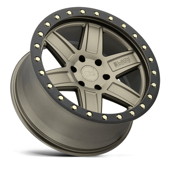 1895ATA126140Z12 - Black Rhino Attica 18X9.5 6X139.7  12mm Matte Bronze W/ Black Ring - Black Rhino Wheels Canada