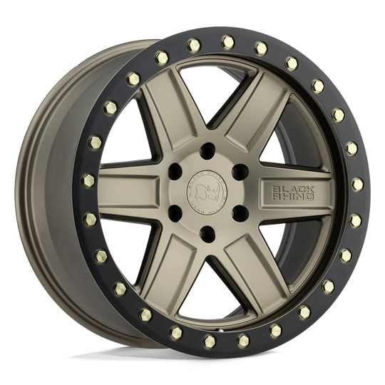 2095ATA005140Z78 - Black Rhino Attica 20X9.5 5X139.7  0mm Matte Bronze W/ Black Ring - Black Rhino Wheels Canada