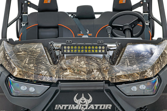 95009 12" LED Light Kit - Hood Mount - Dual Row - Intimidator GC1K/GC1K Crew (18-22) Rough Country Canada