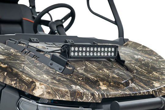 95007 12" LED Light Kit - Hood Mount - Single Row - Intimidator GC1K/GC1K Crew (18-22) Rough Country Canada