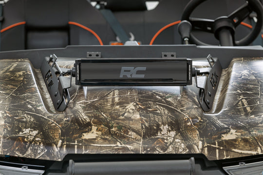 95008 12" DRL LED Light Kit - Hood Mount - Single Row - Intimidator GC1K/GC1K Crew (18-22) Rough Country Canada
