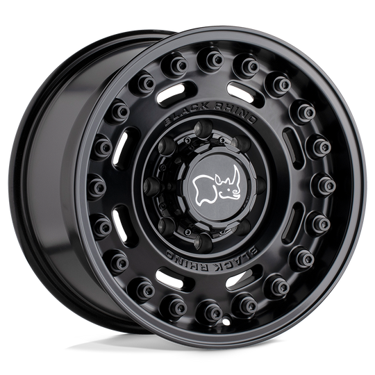 2095AXL068170M25 - Black Rhino Axle 20X9.5 8X170  6mm Matte Black - Black Rhino Wheels Canada
