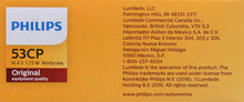 Load image into Gallery viewer, 53CP Philips Standard Miniature 53 - Standard - Multiple Commercial 10-Pack Philips Bulbs