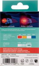 Load image into Gallery viewer, 168RLED Philips Ultinon LED 168RLED - Ultinon LED - Red Philips Bulbs