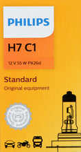 Load image into Gallery viewer, H7C1 Philips Standard Headlight H7 - Standard - Single Commercial Pack Philips Bulbs