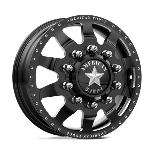 AFDCG1742-5-21 - American Force AFW Replacement 22X8.25 8X200 mm Gloss Black Mill-Mach - American Force Wheels Canada