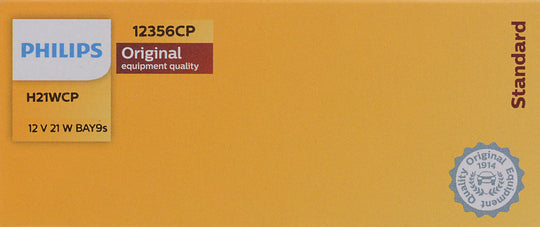 H21WCP Philips Standard Minature 12356 - Standard - Multiple Commercial 10-Pack Philips Bulbs