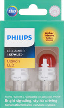 Load image into Gallery viewer, 1157ALED Philips Ultinon LED 1157ALED - Ultinon LED - Amber Philips Bulbs
