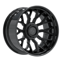 Charger l'image dans la galerie, SBFX22241251441 - Sentali Barrel Forged BFX2 24X12 5X127 / 5X139.7 -44mm Gloss Black Lip / Matte Black Centre - Sentali Barrel Forged Wheels Canada